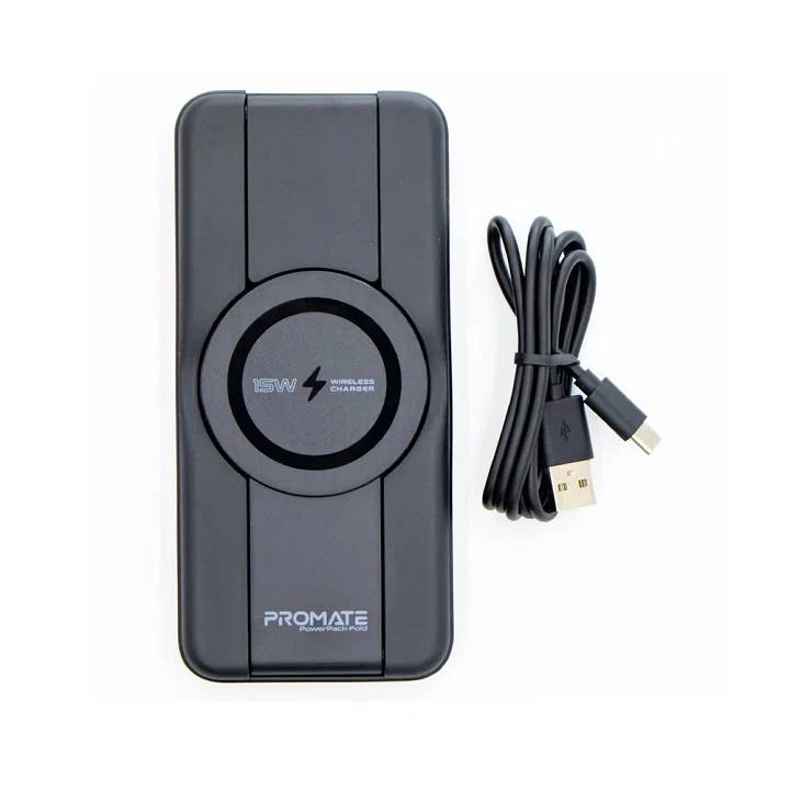 پاوربانک پرومیت مدل POWERPACK-FOLD ظرفیت 10000 میلی آمپر ساعت