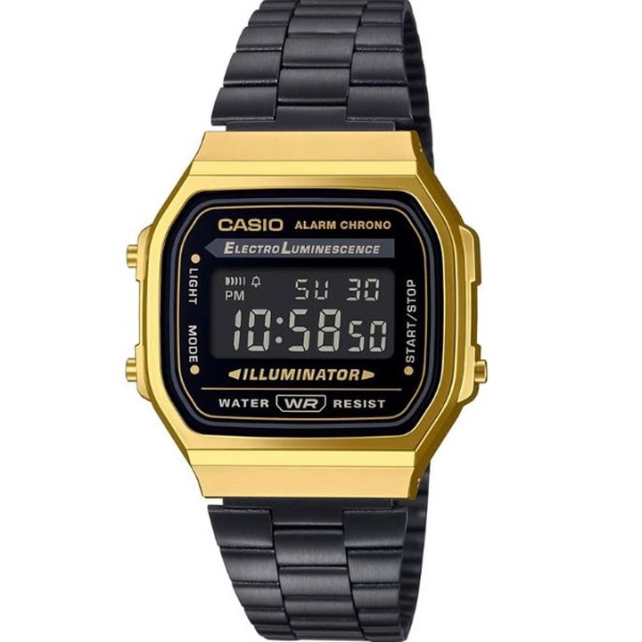 ساعت مچی VINTAGE کاسیو مدل CASIO A168WEGB-1BDF