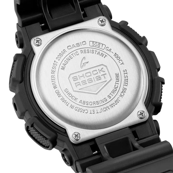 ساعت مچی اسپرت جی شاک کاسیو مدل G-SHOCK GA-100CY-1ADR