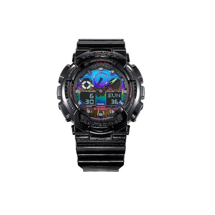 ساعت مچی اسپرت جی شاک کاسیو مدل G-SHOCK GA-100RGB-1ADR