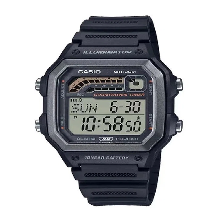 ساعت مچی مردانه CASIO مدل CASIO-WS-1600H-1AVDF