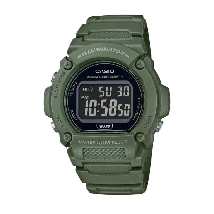 ساعت مچی اسپرت کاسیو مدل CASIO W-219HC-3BVDF