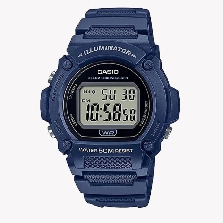 ساعت مچی کاسیو اورجینال مدل CASIO-W-219H-2AVDF