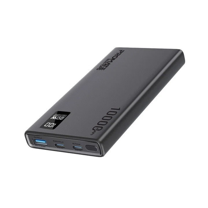 پاوربانک پرومیت مدل BOLT-10PD ظرفیت 10000 میلی آمپر ساعت