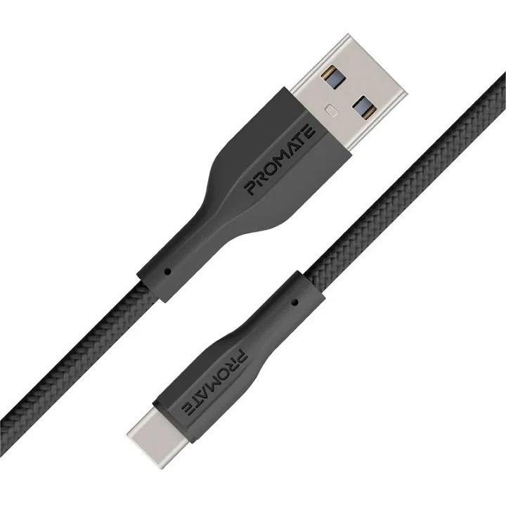 کابل USB-C به USB-C شارژ سریع پرومیت مدل XCORD-AC.BLACK