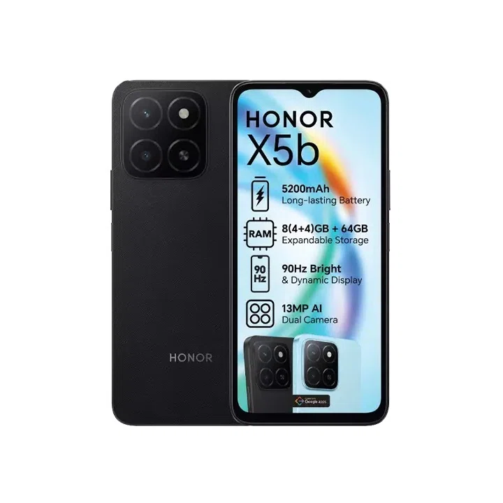 گوشی موبایل آنر مدل X5b 4G دو سیم کارت ظرفیت 64 گیگابایت و رم 4 گیگابایت