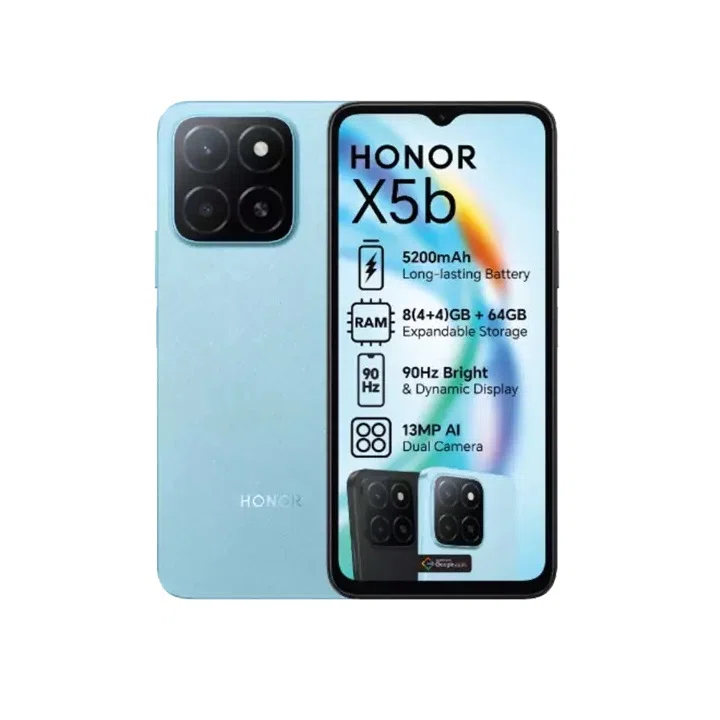 گوشی موبایل آنر مدل X5b 4G دو سیم کارت ظرفیت 64 گیگابایت و رم 4 گیگابایت