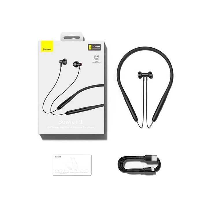 هندزفری بلوتوثی باسئوس مدل Baseus Bowie P1 Neckband Earphone A00025800