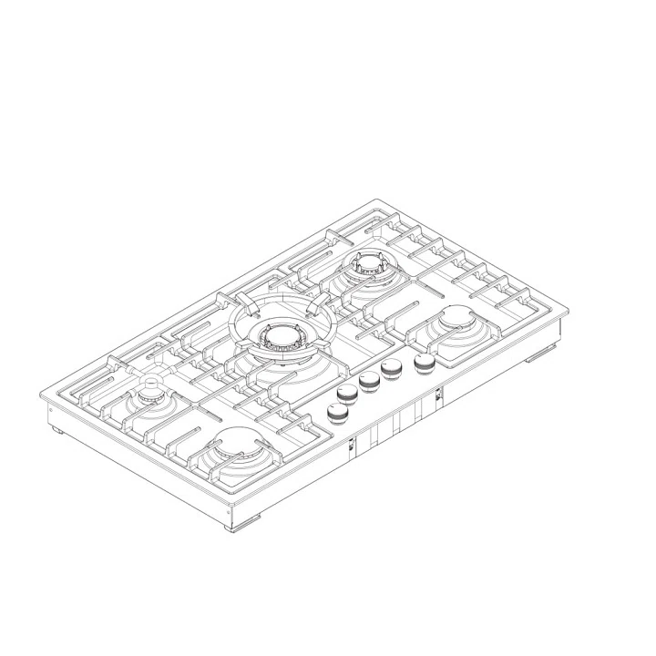 اجاق گاز رومیزی کن مدل POLARIS-I