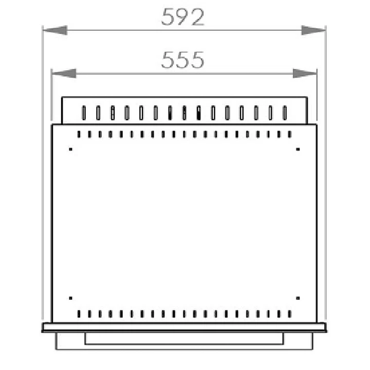 فر توکار کن مدل E6500M برقی