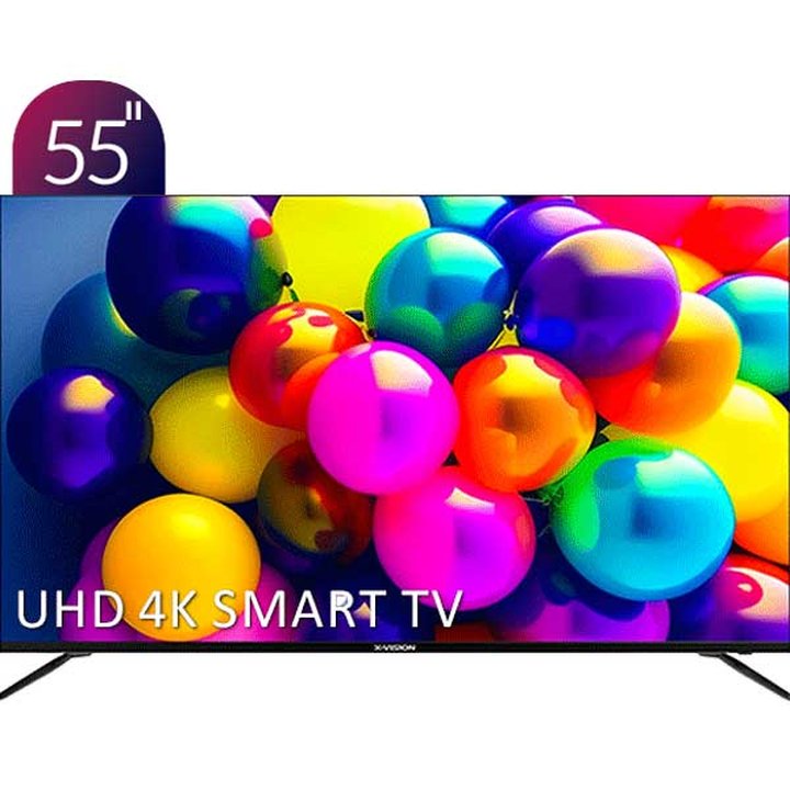 تلویزیون UHD 4K هوشمند ایکس ویژن سری 7 مدل XCU775 سایز 55 اینچ