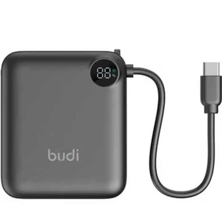 پاوربانک بودی 10000 میلی آمپر 22.5 وات مدل Budi PB800B