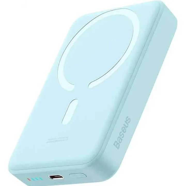 پاوربانک باسئوس 10000 میلی آمپر 30 وات مدل Baseus Magnetic Mini Wireless Fast Charge Type-C