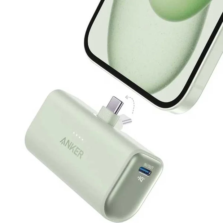 پاوربانک 5000 میلی‌ آمپر انکر مدل Anker Nano Power Bank A1653