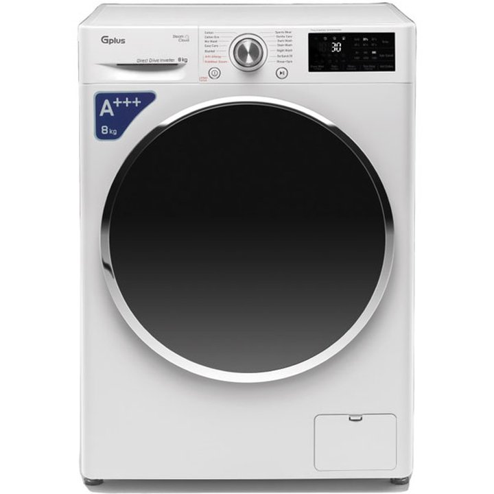ماشین لباسشویی 8 کیلویی جی پلاس مدل GWM-R88-IND