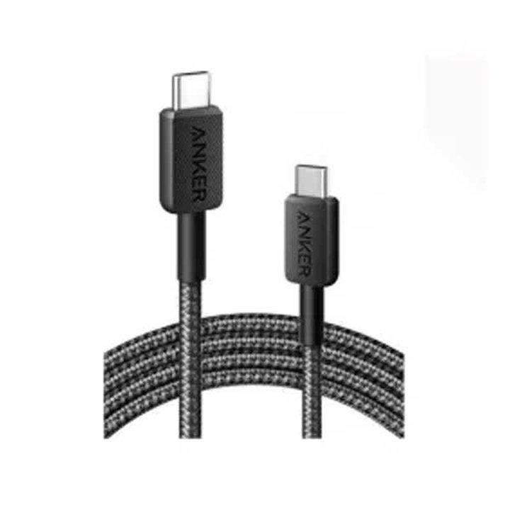 کابل شارژ کنفی USB-C به USB-C انکر مدل Anker A81D6