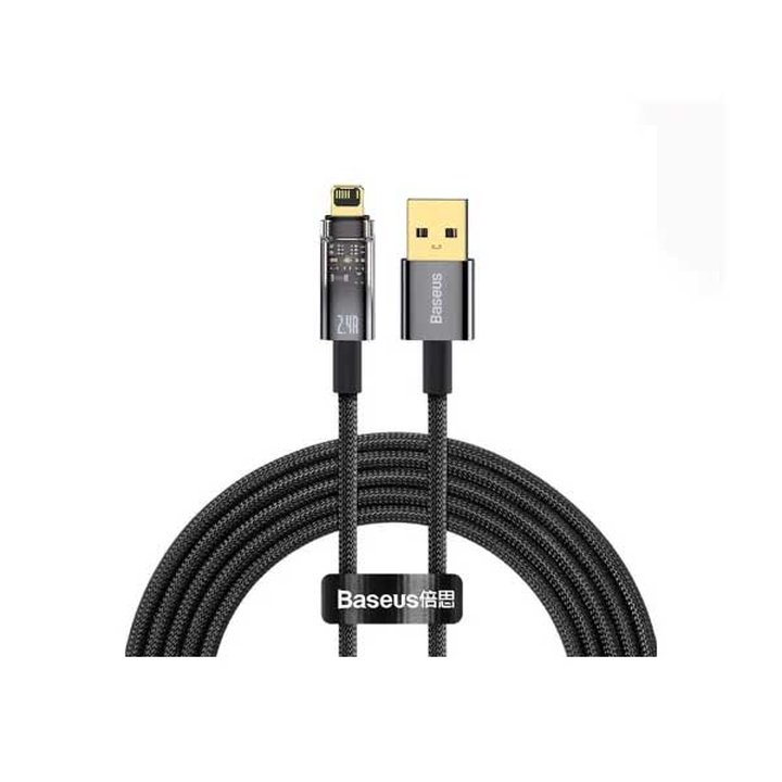 کابل تبدیل USB به لایتنینگ بیسوس مدل Explorer Series طول 2 متر