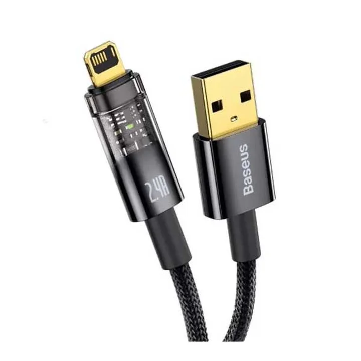کابل تبدیل USB به لایتنینگ بیسوس مدل Explorer Series طول 2 متر