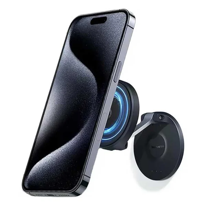 پایه نگهدارنده موبایل بیسوس مدل Baseus MagPro Magnetic Foldable Phone Mount