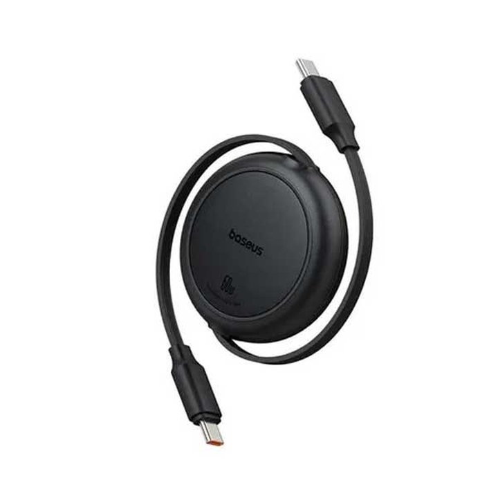 کابل تبدیل Type-C به Type-C باسئوس مدل Free2Pull Mini Charging