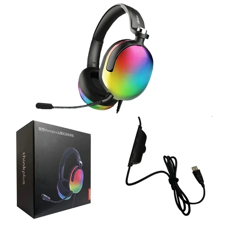 هدست با سیم لنوو مدل ThinkPlus G86B USB