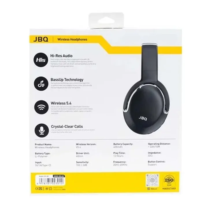 هدفون بی سیم جی بی کیو مدل JBQ HS-301