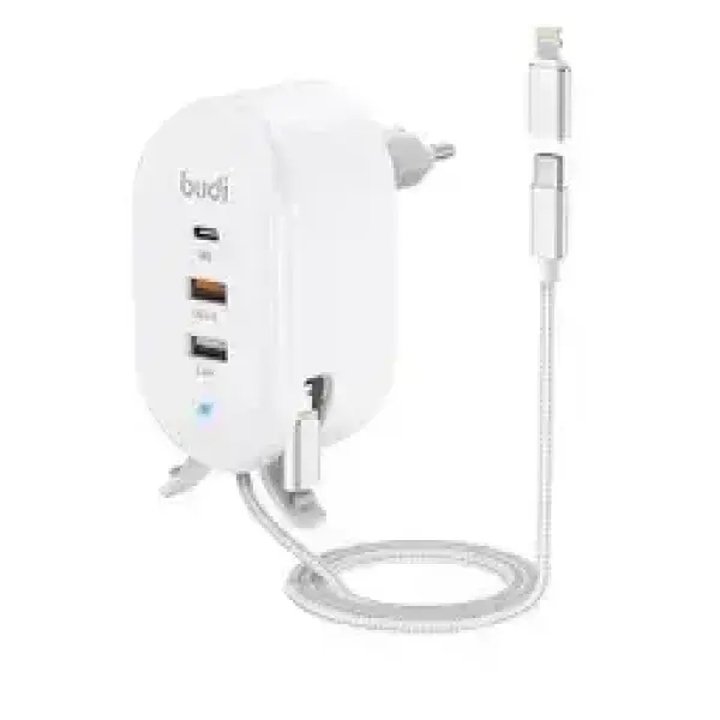شارژر فندکی 48 وات بودی مدل Budi CC601B