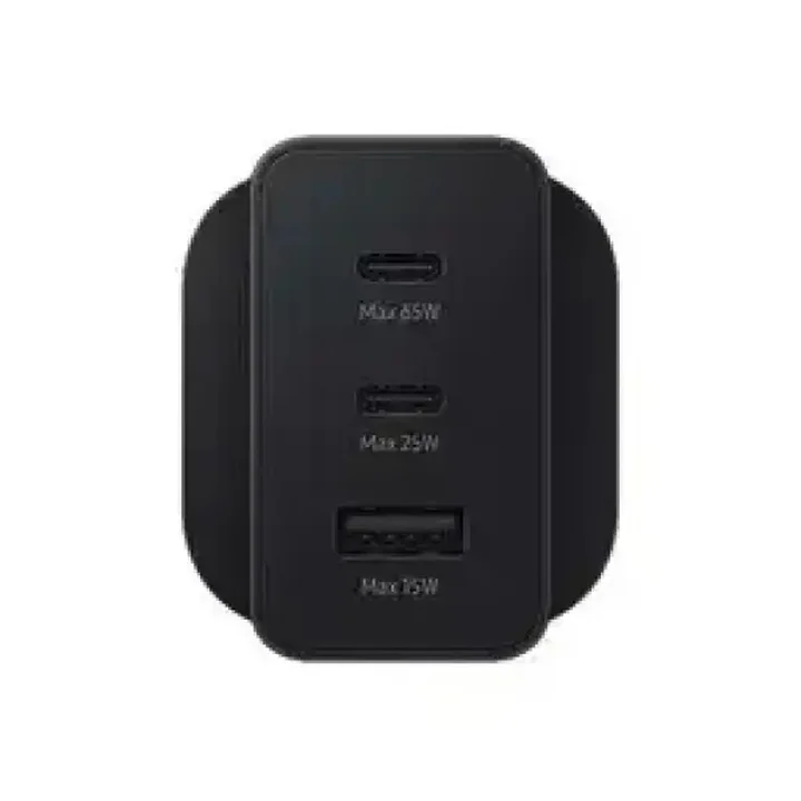 شارژر دیواری 65 وات سه پین سامسونگ مدل Power Adapter Trio EP-T6530