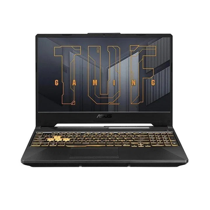 لپ تاپ 15.6 اینچی ایسوس مدل Asus TUF Gaming FA506NC HN015 R5 7535HS 16GB DDR5 512GB SSD 4GB RTX2050 WV کاستوم
