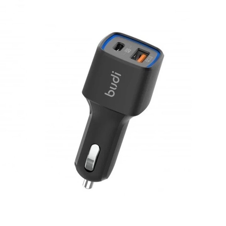 شارژر فندکی 20 وات بودی مدل Budi CC065TB38