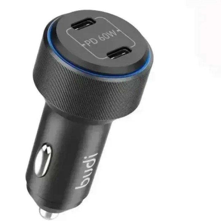 شارژر فندکی 60 وات بودی مدل Budi CC632RB