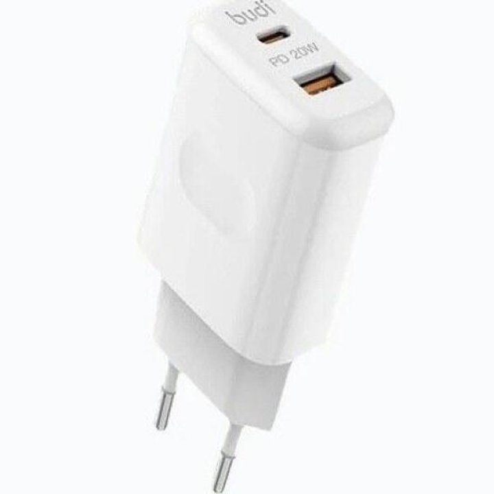 شارژر دیواری 20 وات بودی مدل Budi AC306EW20