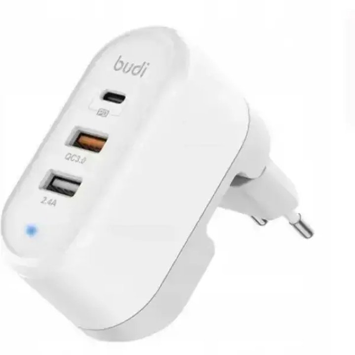 شارژر دیواری 30 وات بودی مدل Budi M8J315TE
