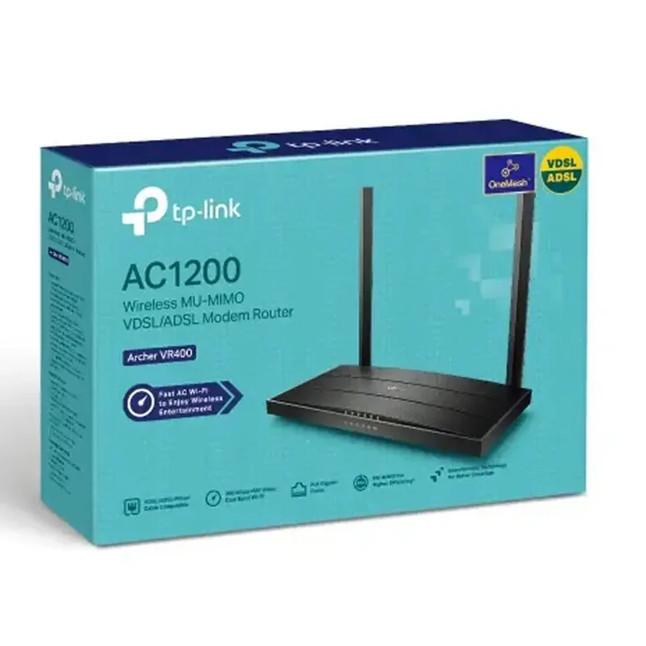 مودم روتر VDSL/ADSL تی پی-لینک مدل Archer VR400_V3