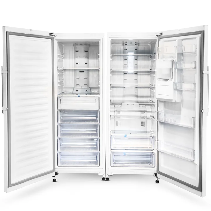 یخچال فریزر دو قلو کوروت مدل کوارتز CRV-RSP24-FSP24-i-24 برد افقی