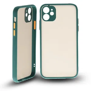 کاور اپل مدل هیبریدی پشت مات مناسب برای گوشی موبایل آیفون IPHONE 11