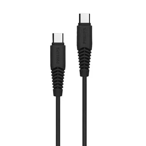 کابل تبدیل usb-c به usb-c فیلیپس مدل dlc5531 طول 1.2 متر