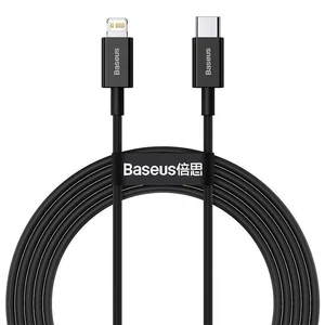 کابل تبدیل USB-C به لایتنینگ بیسوس مدل SUPERIOR SERIES CATLYS-A طول 1 متر
