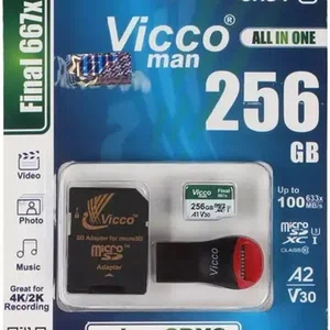کارت حافظه 256 گیگابایت ویکومن مدل Final 667X